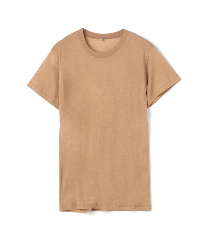 BASERANGE バンブークルーネックTシャツ