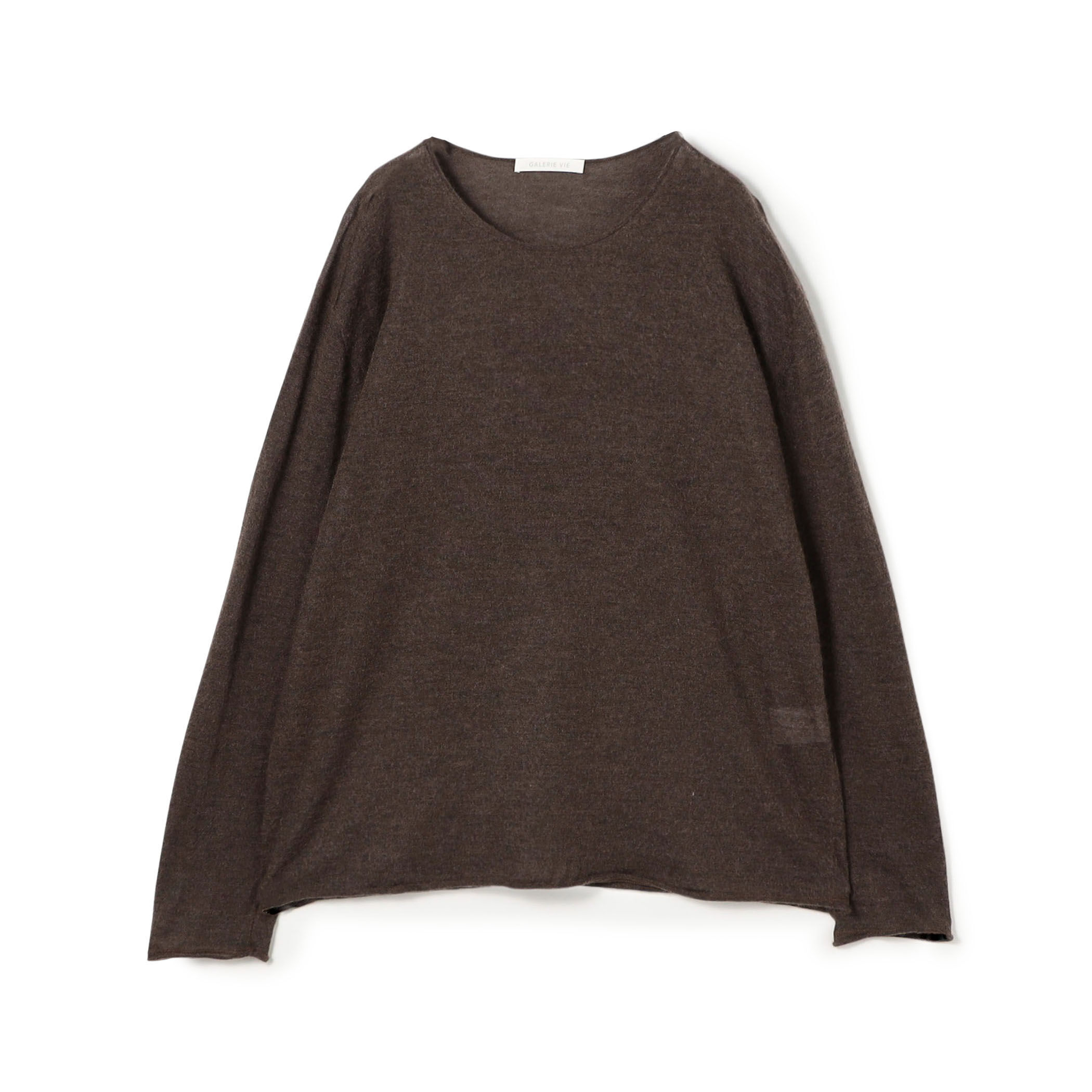 カシミヤシルク クルーネックプルオーバー｜トゥモローランド 公式通販