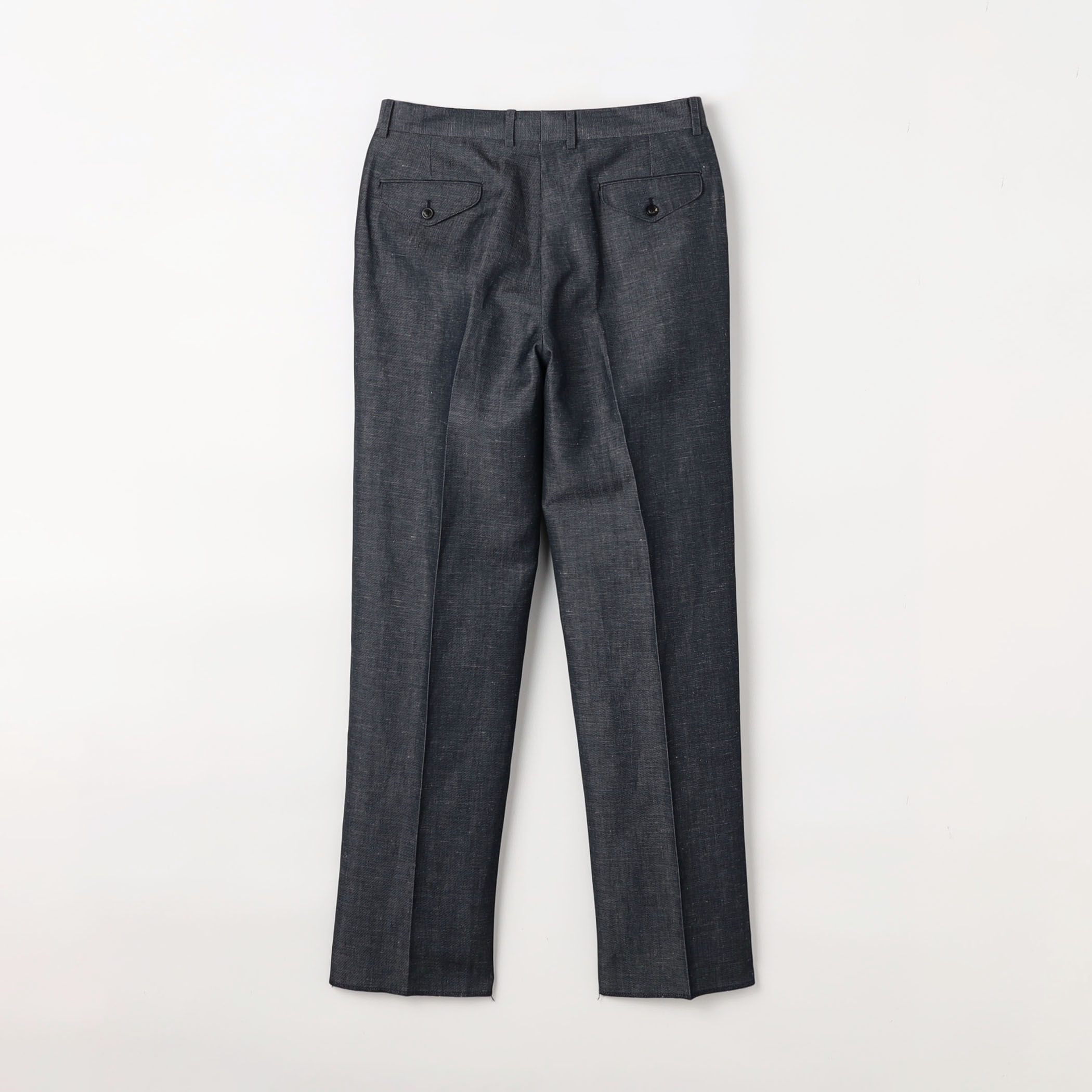 ウールリネン 1プリーツスラックス DORMEUIL｜トゥモローランド 公式サイト