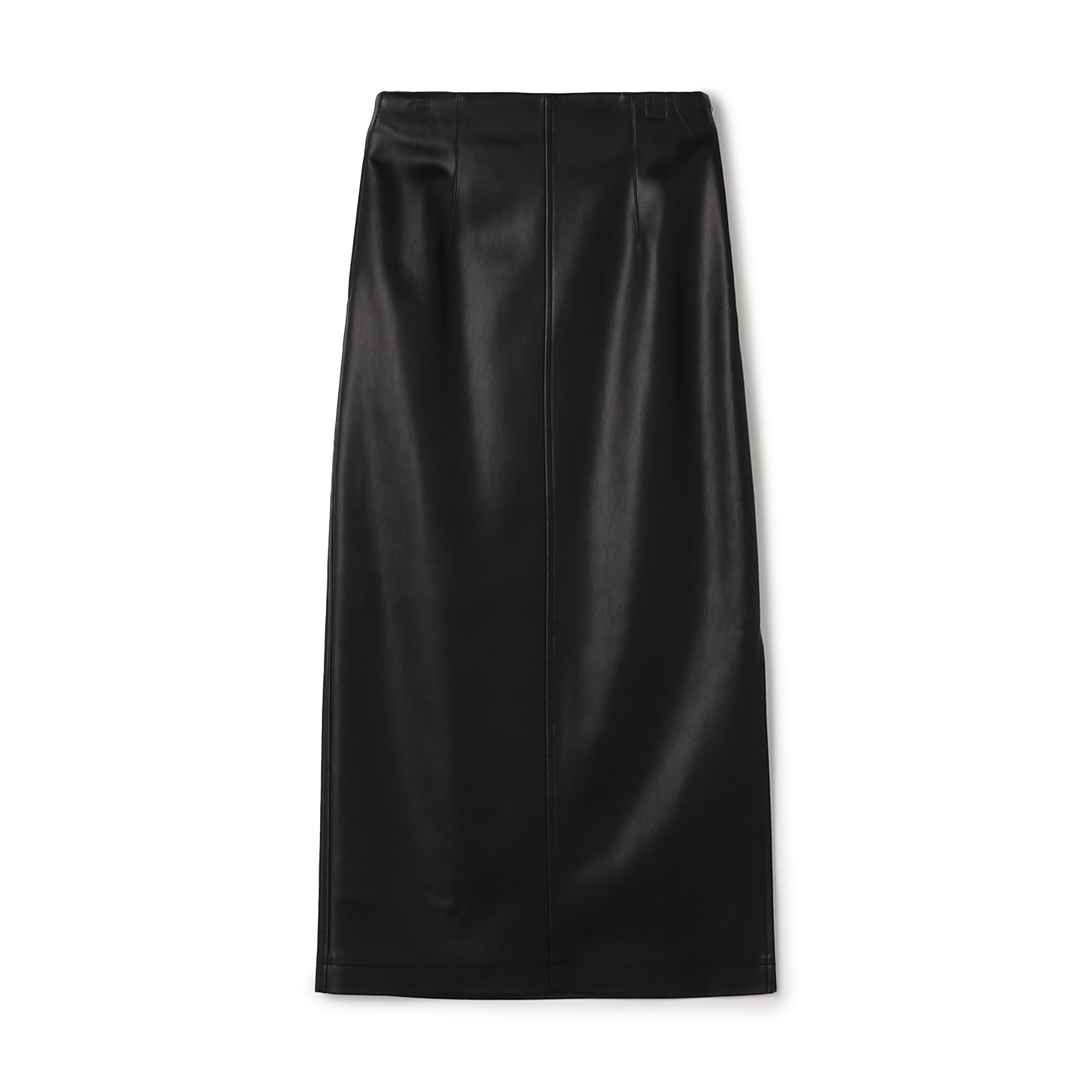 レザーライク Iラインスカート｜トゥモローランド 公式通販