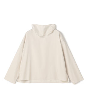 スムースドライコットン ハイネックブラウス