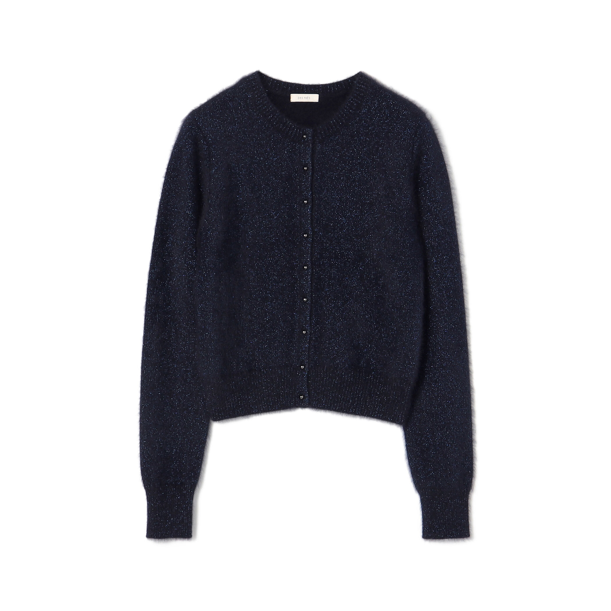 【数量限定】 フォックスカシミヤ クルーネックカーディガン トップス