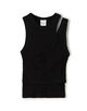 HYKE DOUBLE SHOULDER TANK TOP
