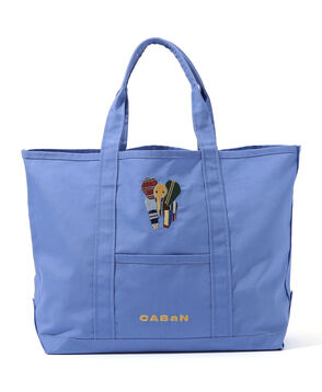 Elephant刺繍 プレイフルトートバッグ