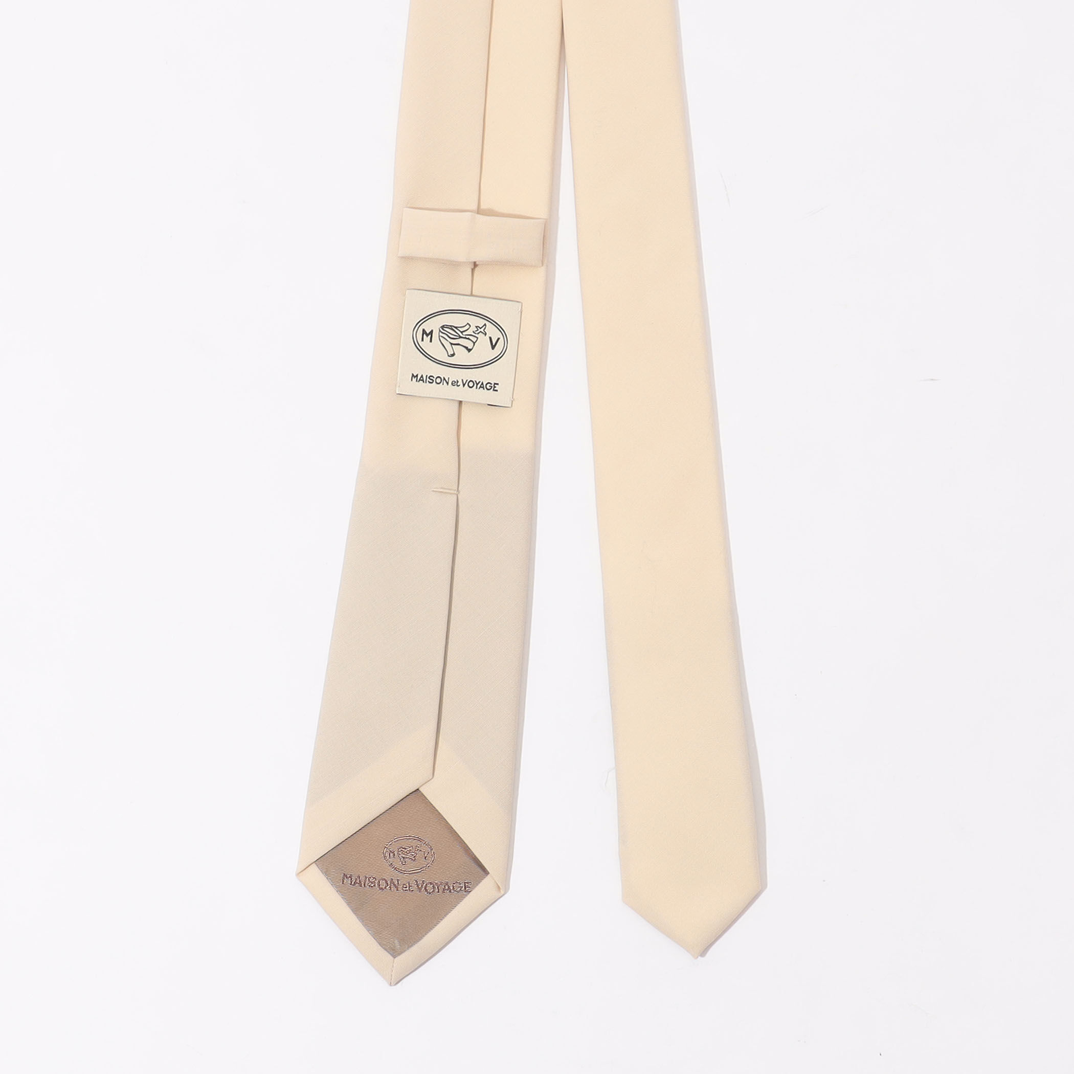 ブランド品 通販サイト MAISON et 公式通販 ソリッドナロータイ｜トゥモローランド テックウール VOYAGE 小物