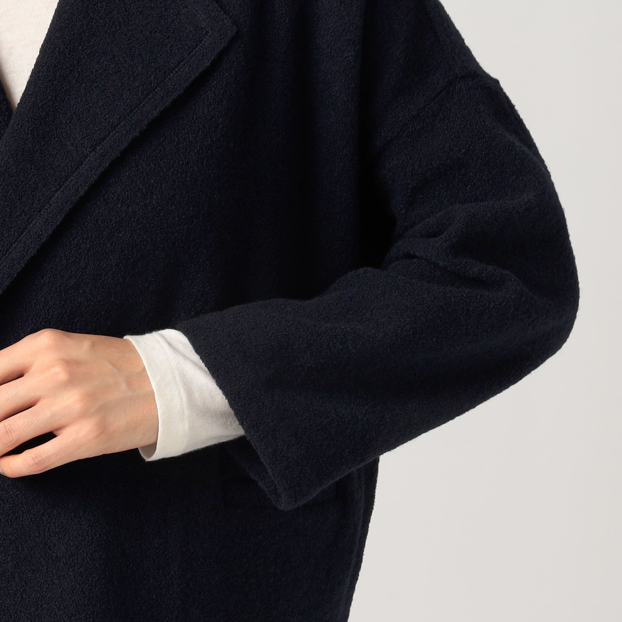 ファインブークレー オーバージャケット｜トゥモローランド 公式通販