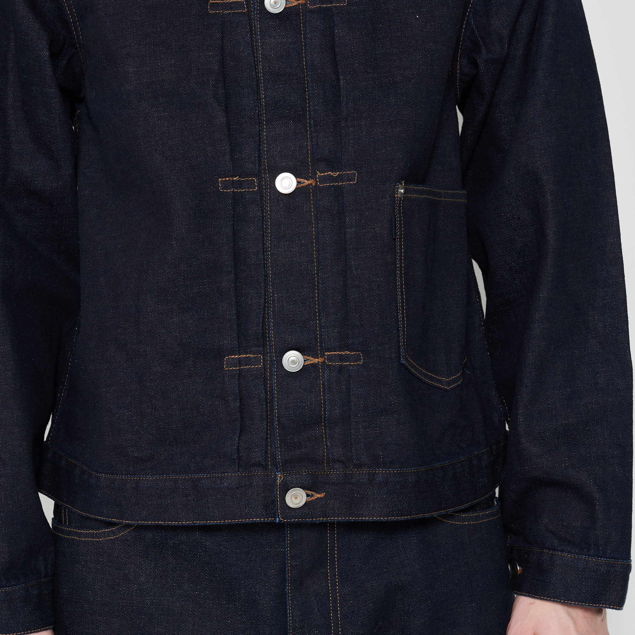 古着 70s USA製 Levi's 70505-0217 4th 濃紺 インディゴ デニム
