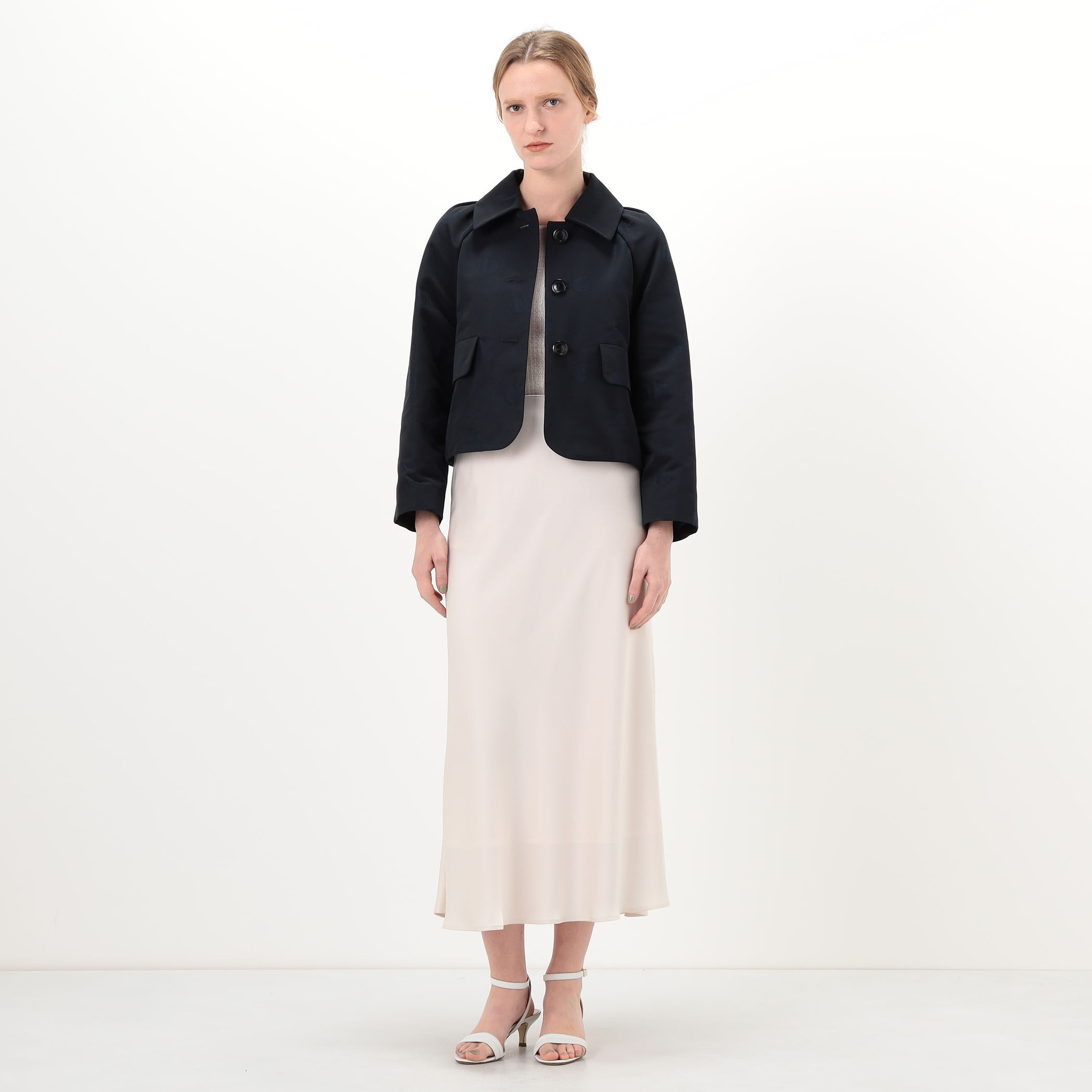 グログランドット ショートジャケット｜トゥモローランド 公式通販