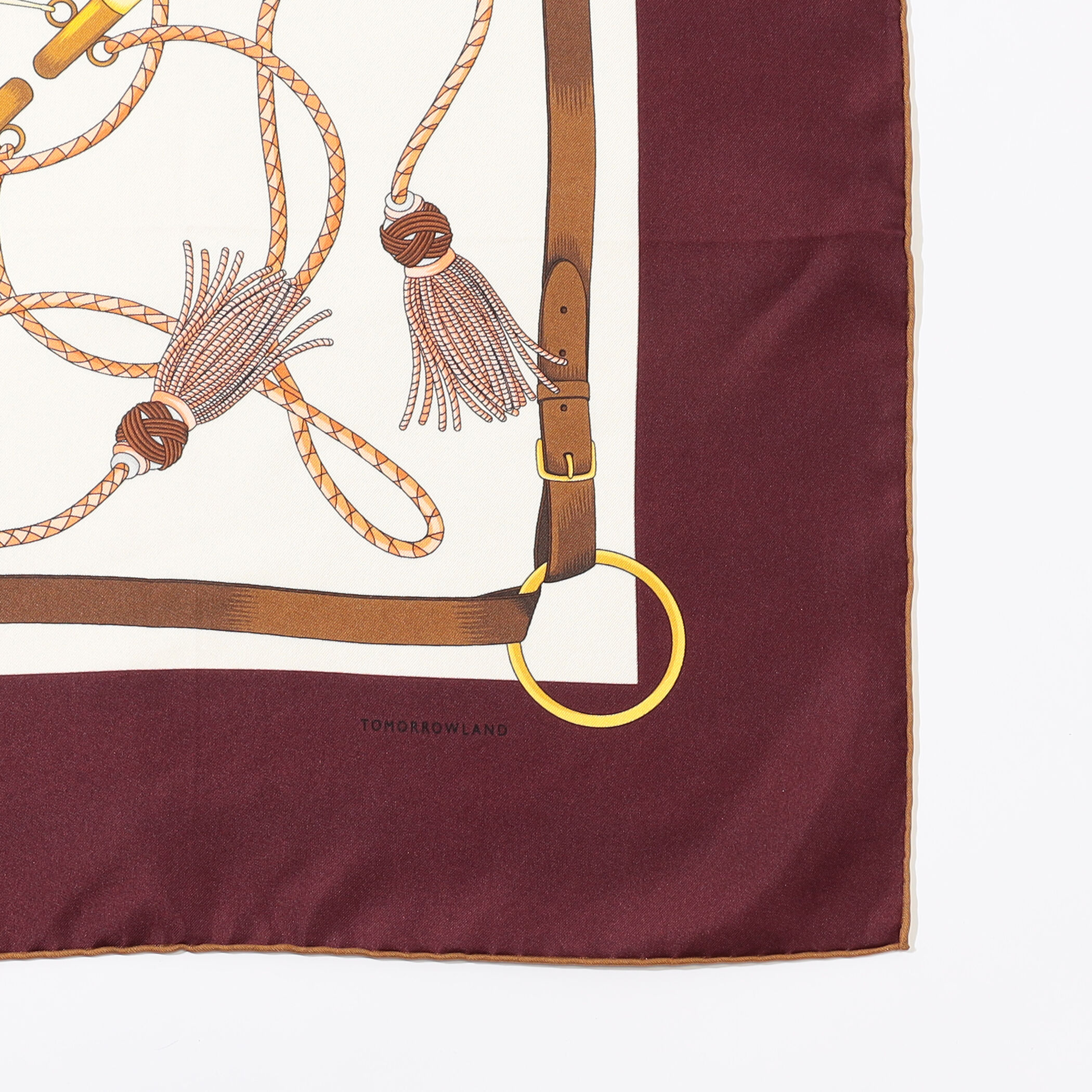 Atelier TOMORROWLAND TASSEL シルクスカーフ｜トゥモローランド 公式