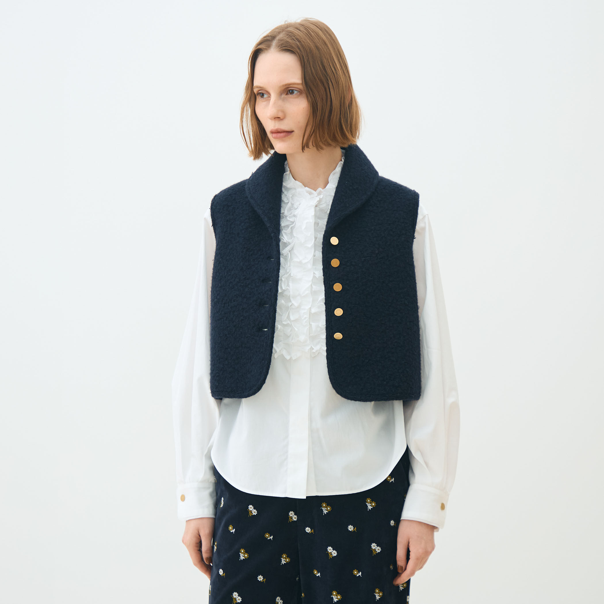 シープニット ショールカラージレ｜トゥモローランド 公式通販