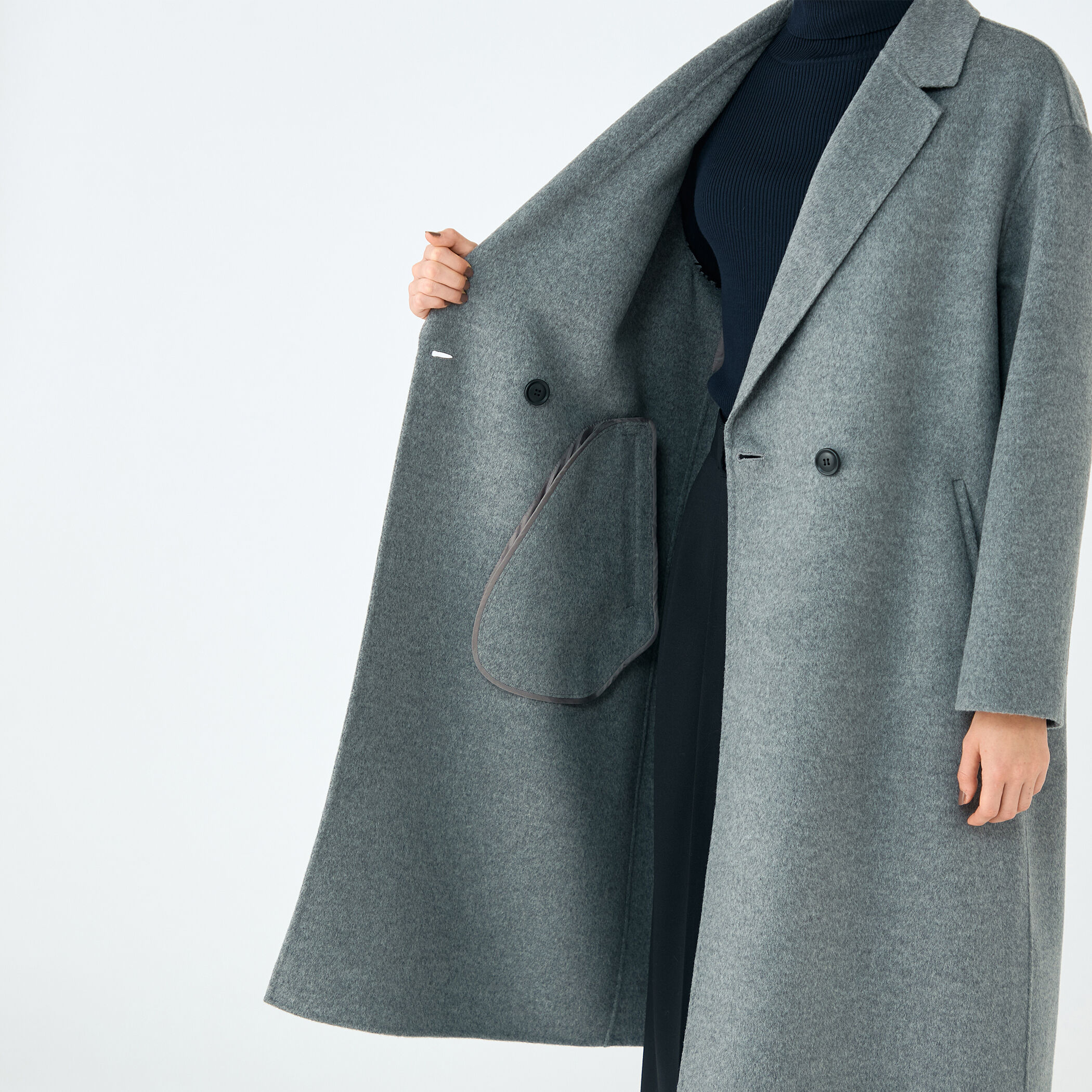 ウールカシミヤリバー チェスターコート｜トゥモローランド 公式通販