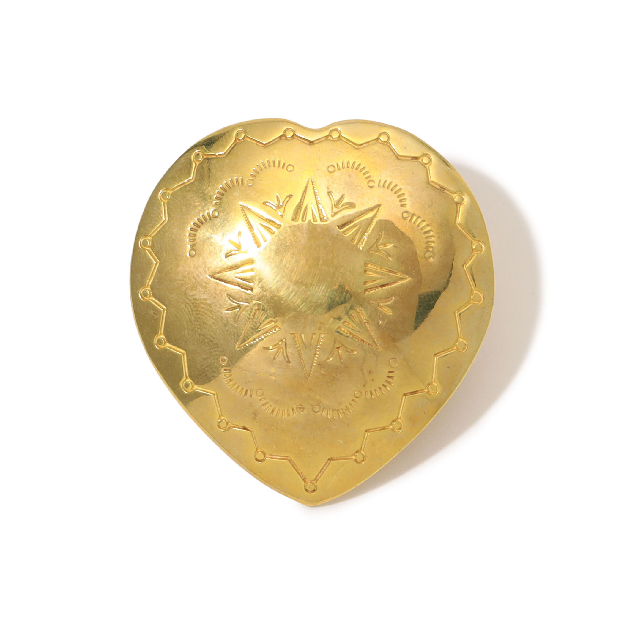 ADRAR Heart ゴールド ブローチピン｜トゥモローランド 公式通販