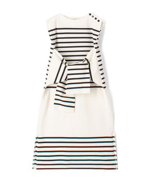 HYKE TIE-DETAIL BASQUE DRESS バスクドレス