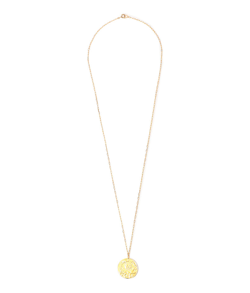 MARIHA(マリハ)コインネックレス【オーダー商品】Ancient Memories Gold ネックレス Sun Lion K18YG  レクタングルチェーン 60cm