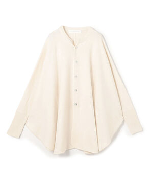 Mongolian cashmere oval cardigan