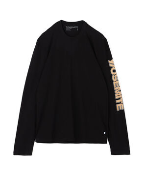 グラフィックプリント ロングスリーブプルオーバー MLJ3351GF