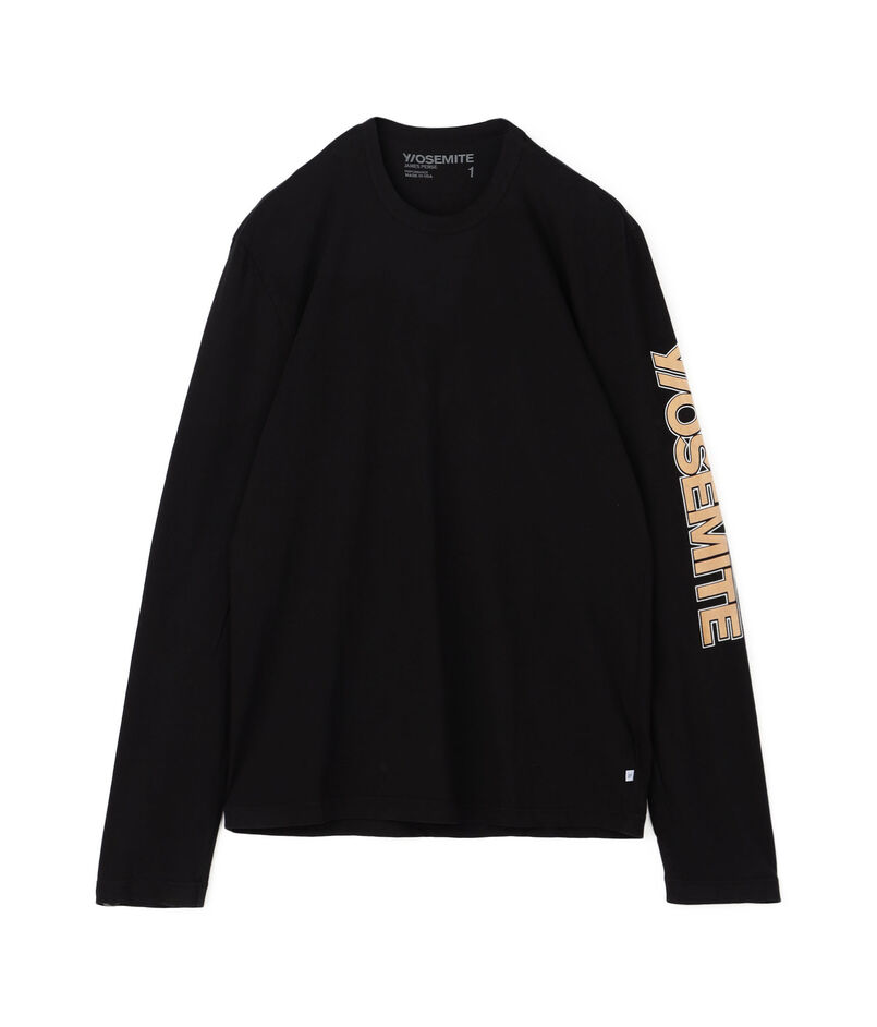 グラフィックプリント ロングスリーブプルオーバー MLJ3351GF