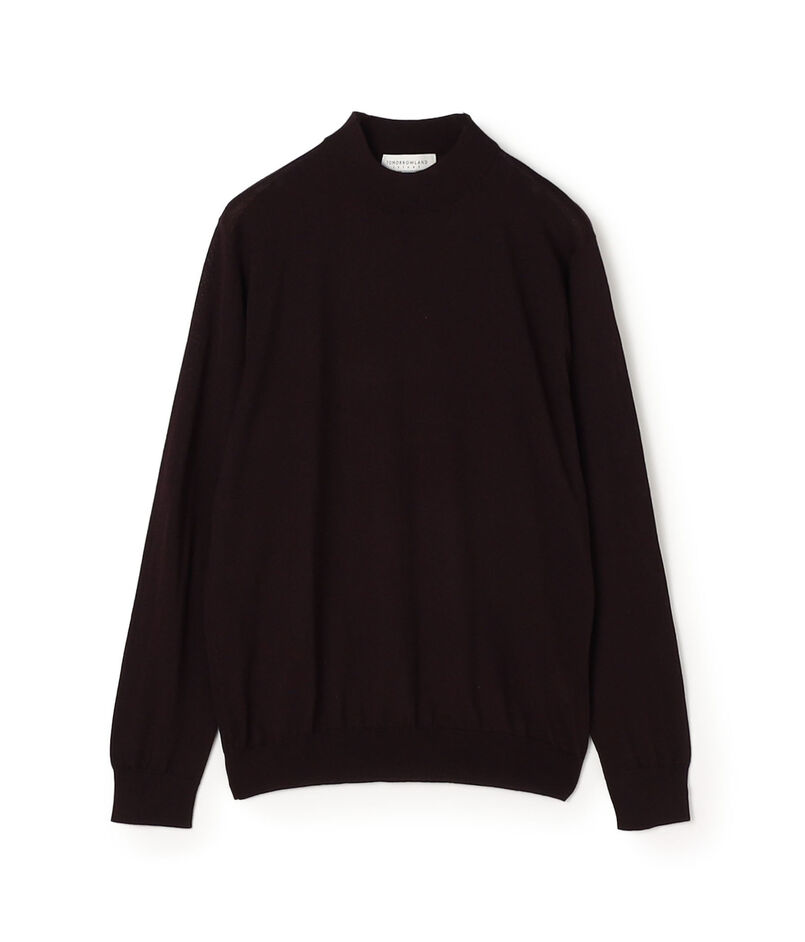TOMORROWLAND tricot スーパーファインメリノウール モックネックニット S-WOOL