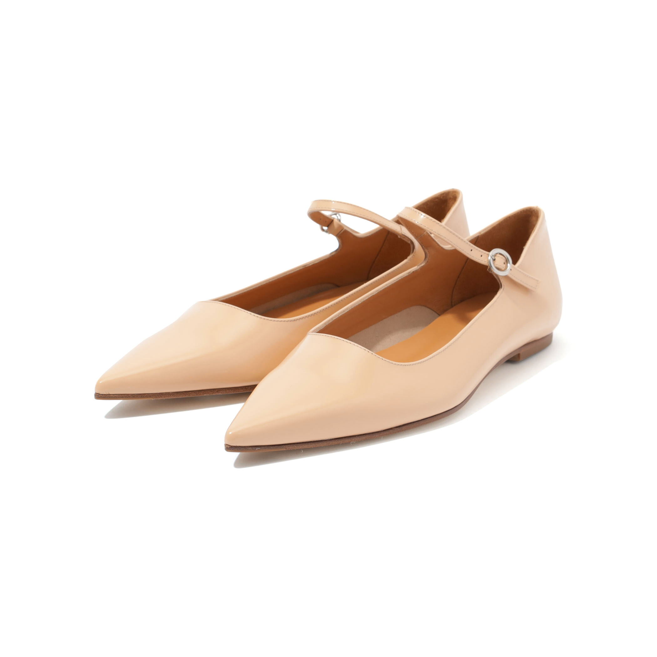 最終値下げ　美品　トゥモローランド　アーモンドトゥフラットシューズ drop-kaitori_sh5-2308-105