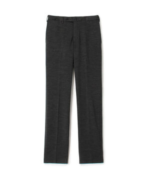 ウールコットンジャージー ノープリーツスラックス DONDI