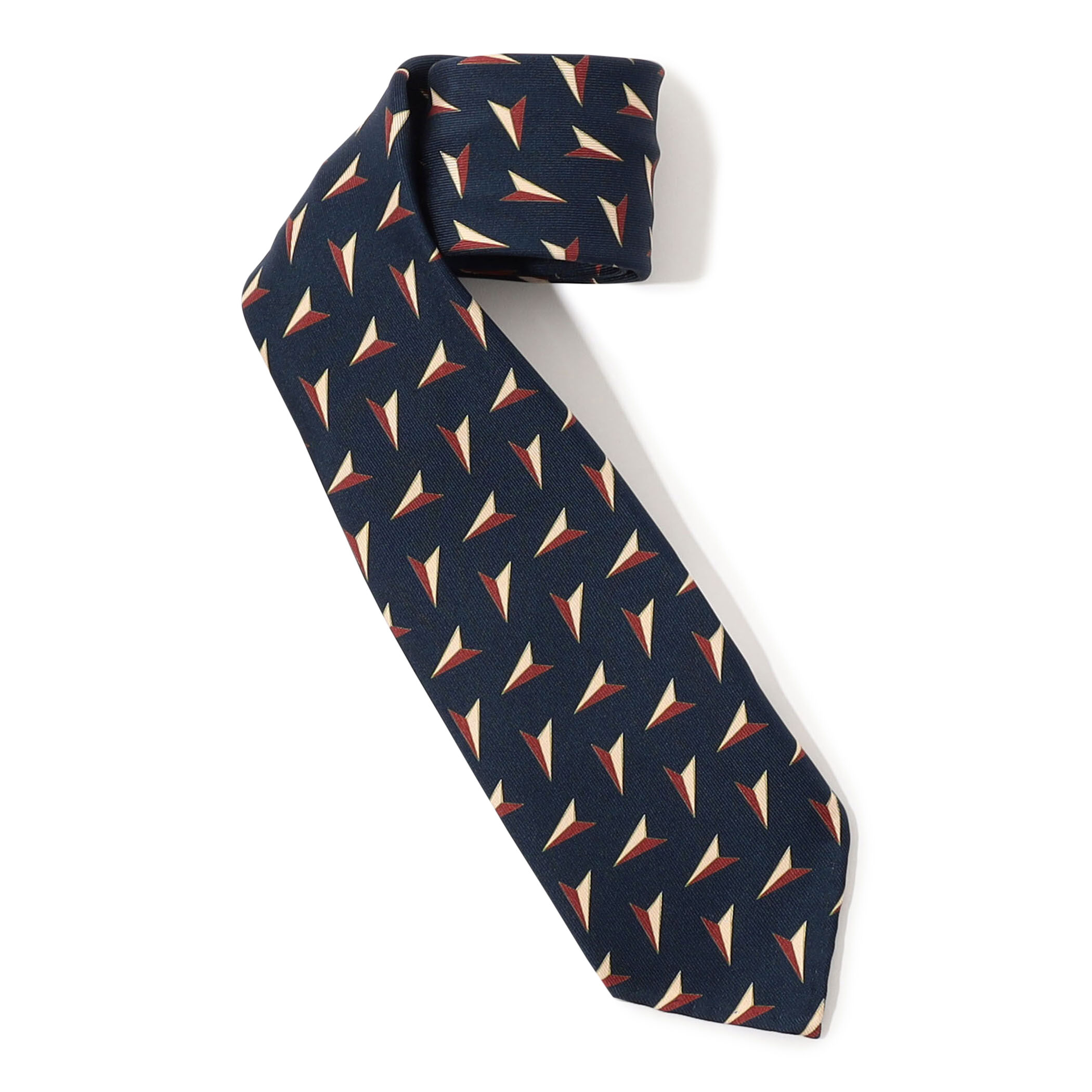 TOMORROWLAND MADE IN ITALY シルクプリント 小紋柄ネクタイ