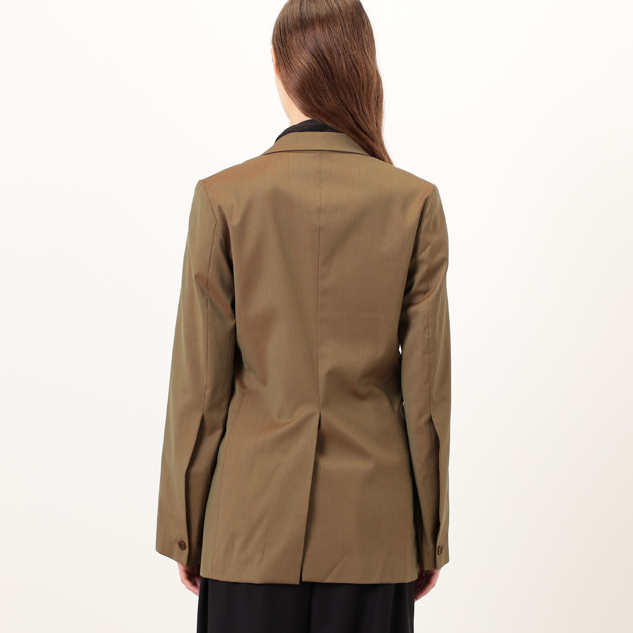 GABRIELA COLL GARMENTS JACKET ウールナイロン テーラードジャケット