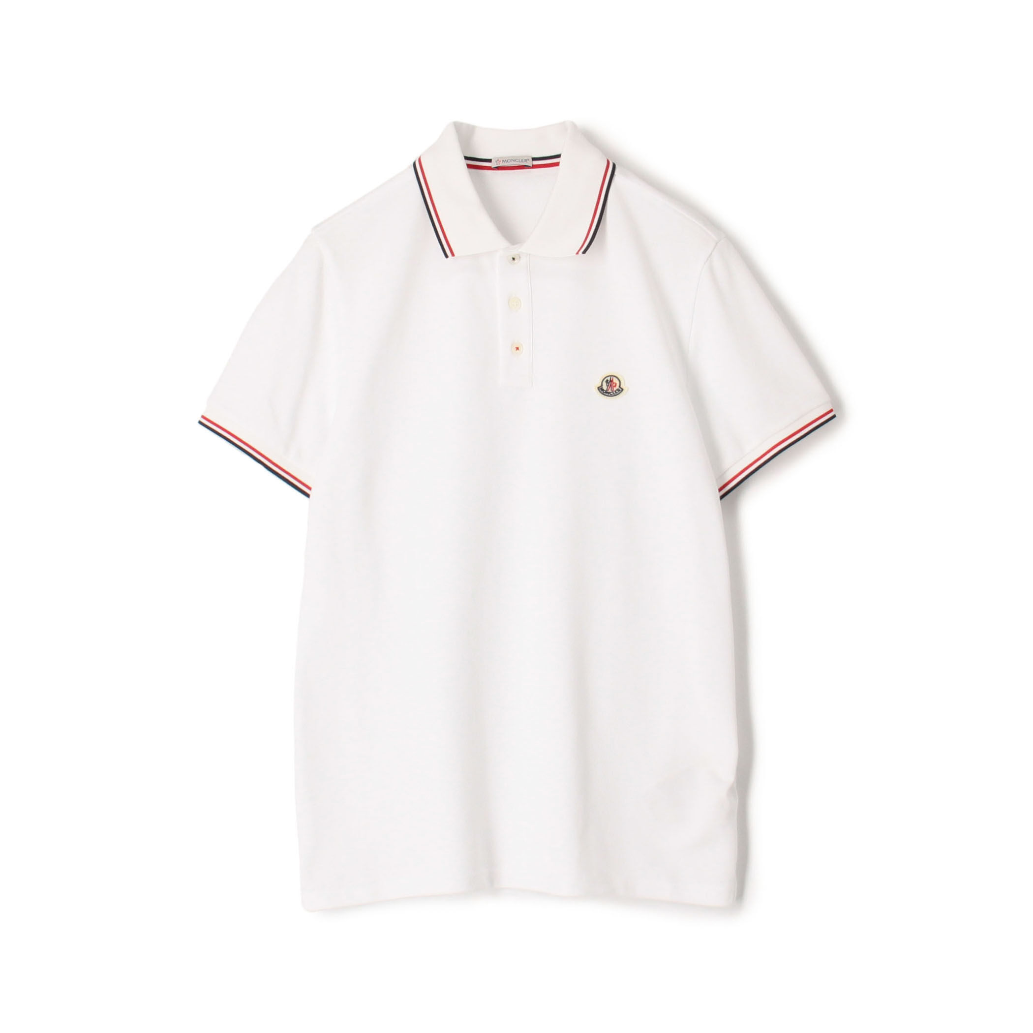 □MONCLER コットン ポロシャツ｜トゥモローランド 公式通販