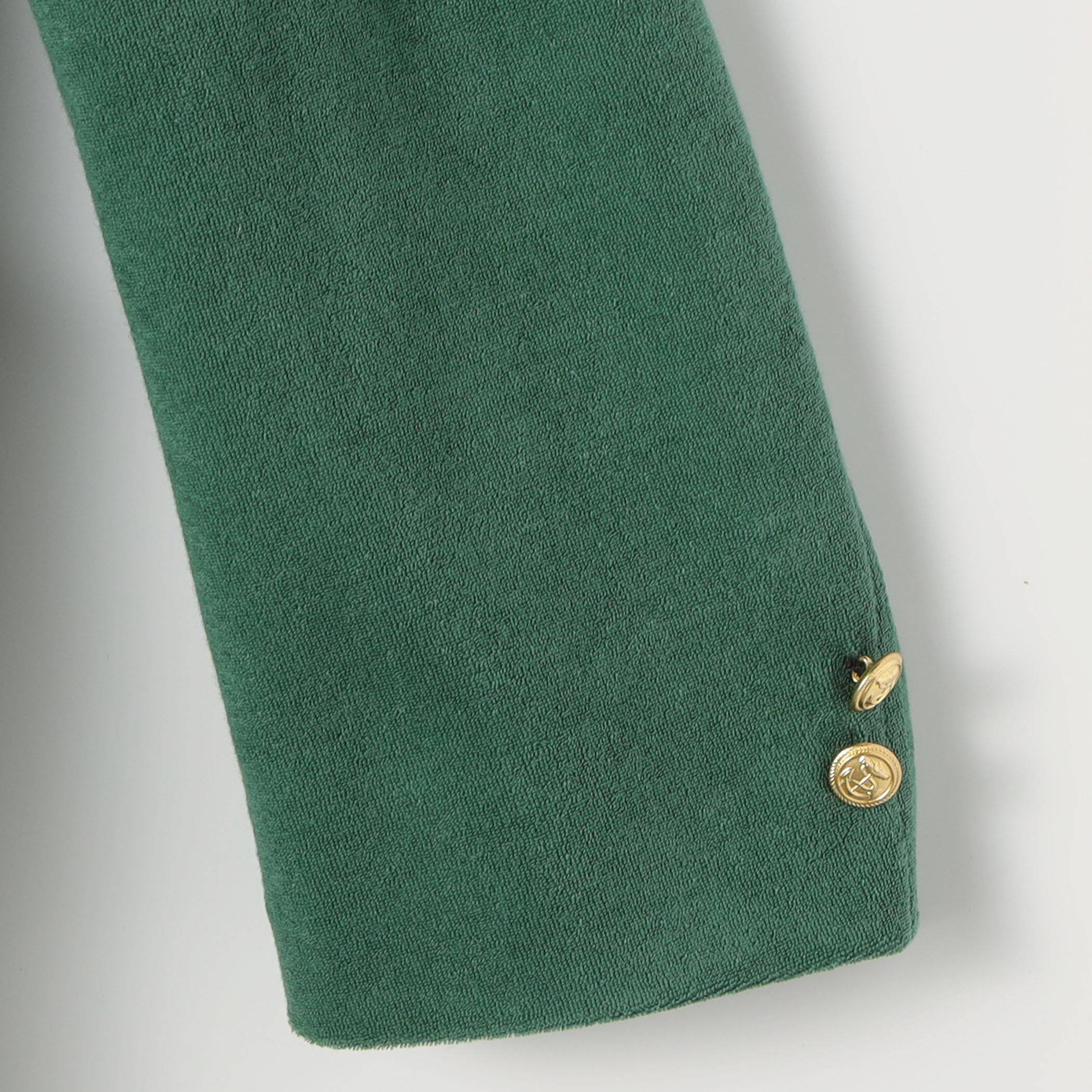 コットンウールナイロン パイル ダブルブレステッド4Bジャケット