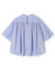 コットンブロード ギャザーブラウス
