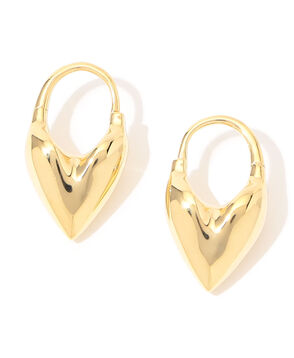 Otiumberg. Roscida Heart Hoops ピアス