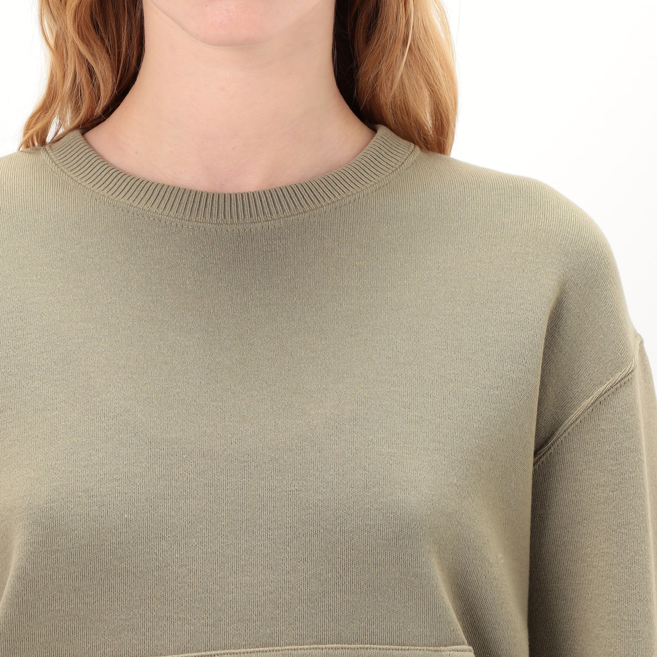 コットンスピニングウール クルーネックプルオーバー