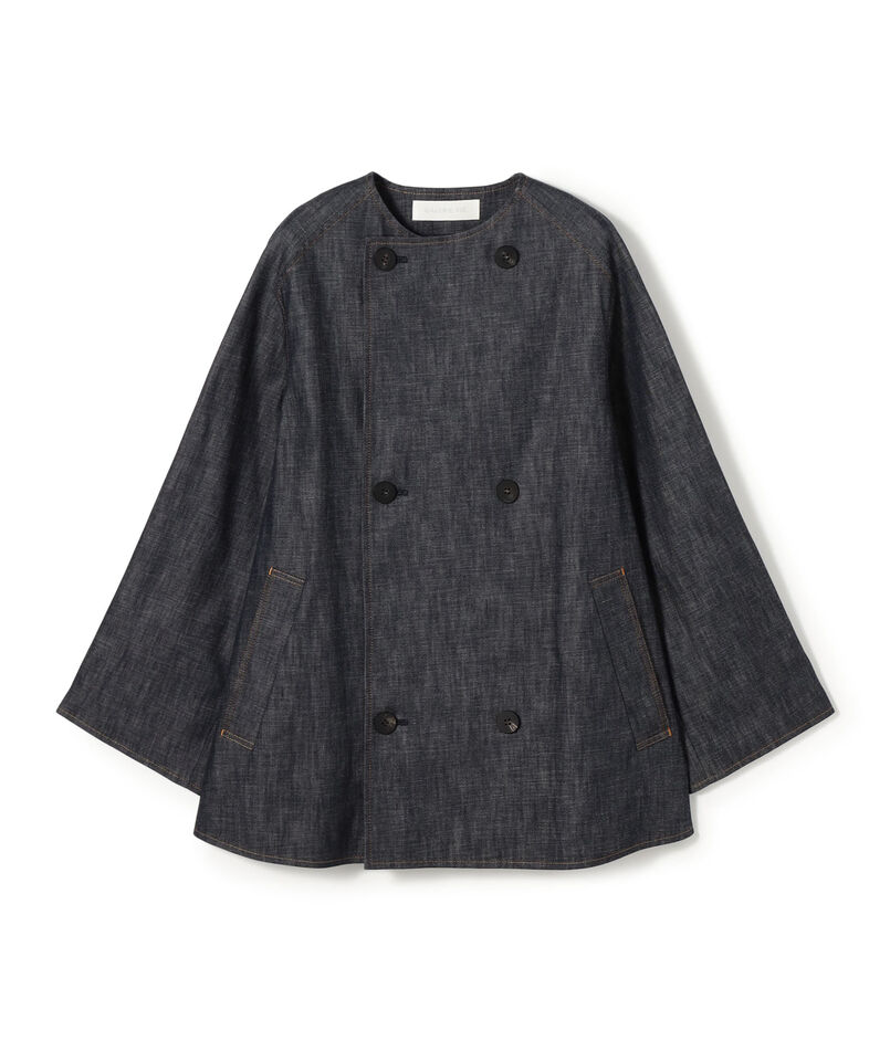 ステイブルーデニム カラーレストレンチコート