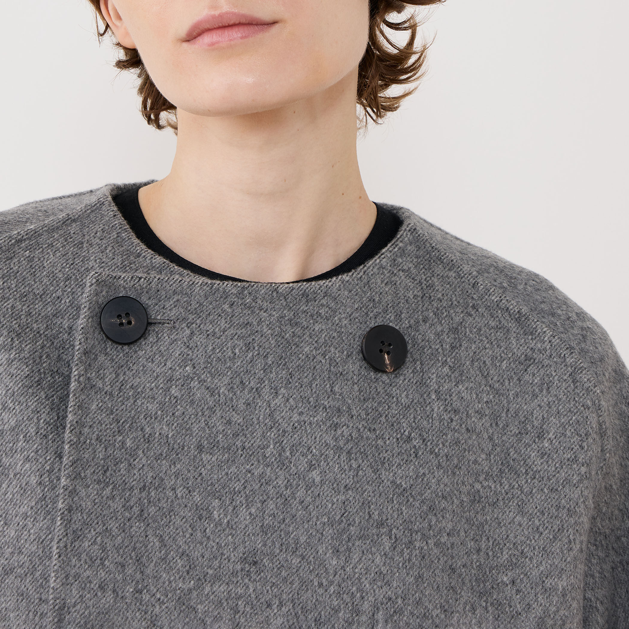 即日発送　美品　ウールダブルフェイス カラーレストレンチコート　トゥモローランド セール】 ウールダブルフェイス カラーレストレンチコート