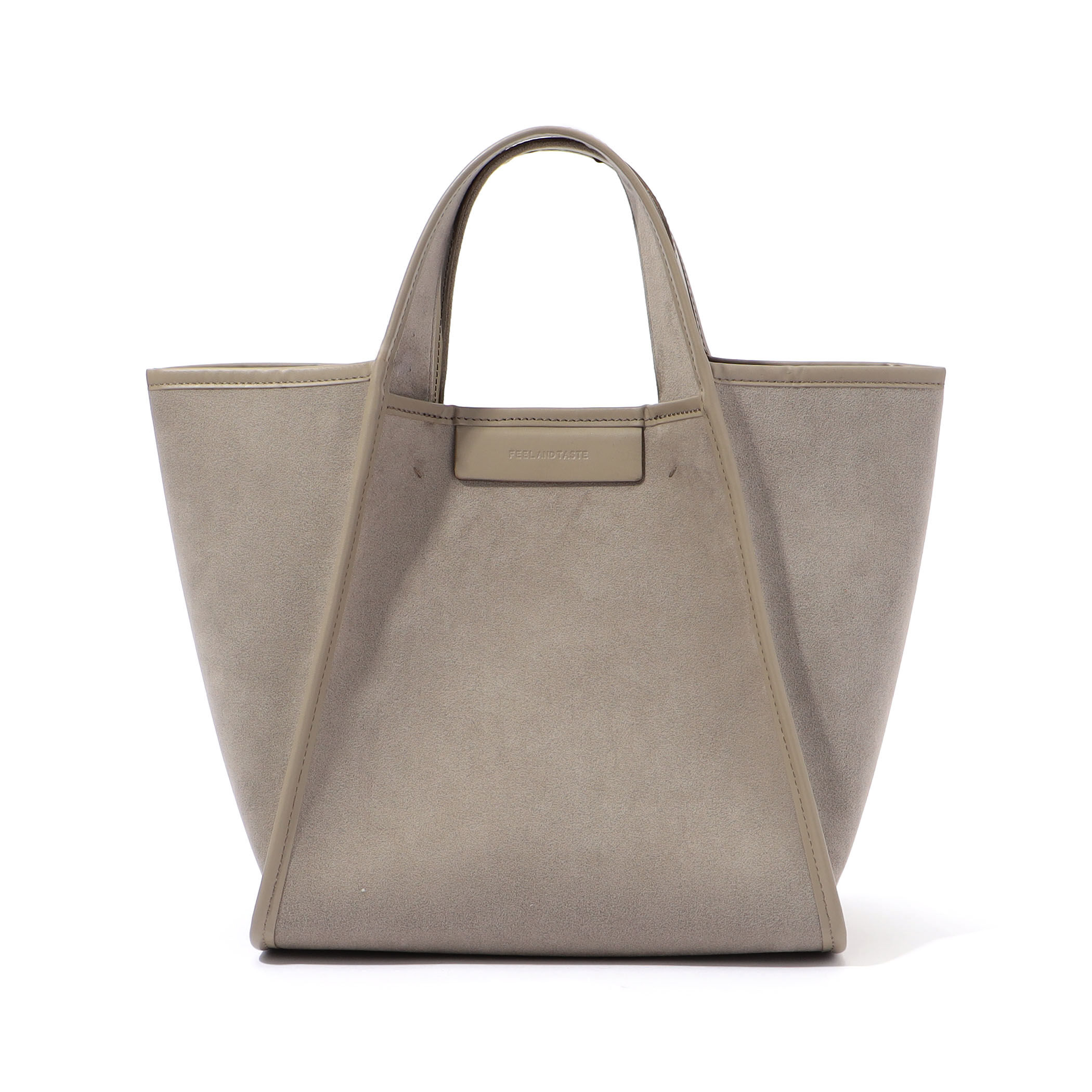 FEEL AND TASTE トートバッグ　LINES mini グレー FEEL AND TASTE トートバッグ LINES mini グレー □FEEL AND
