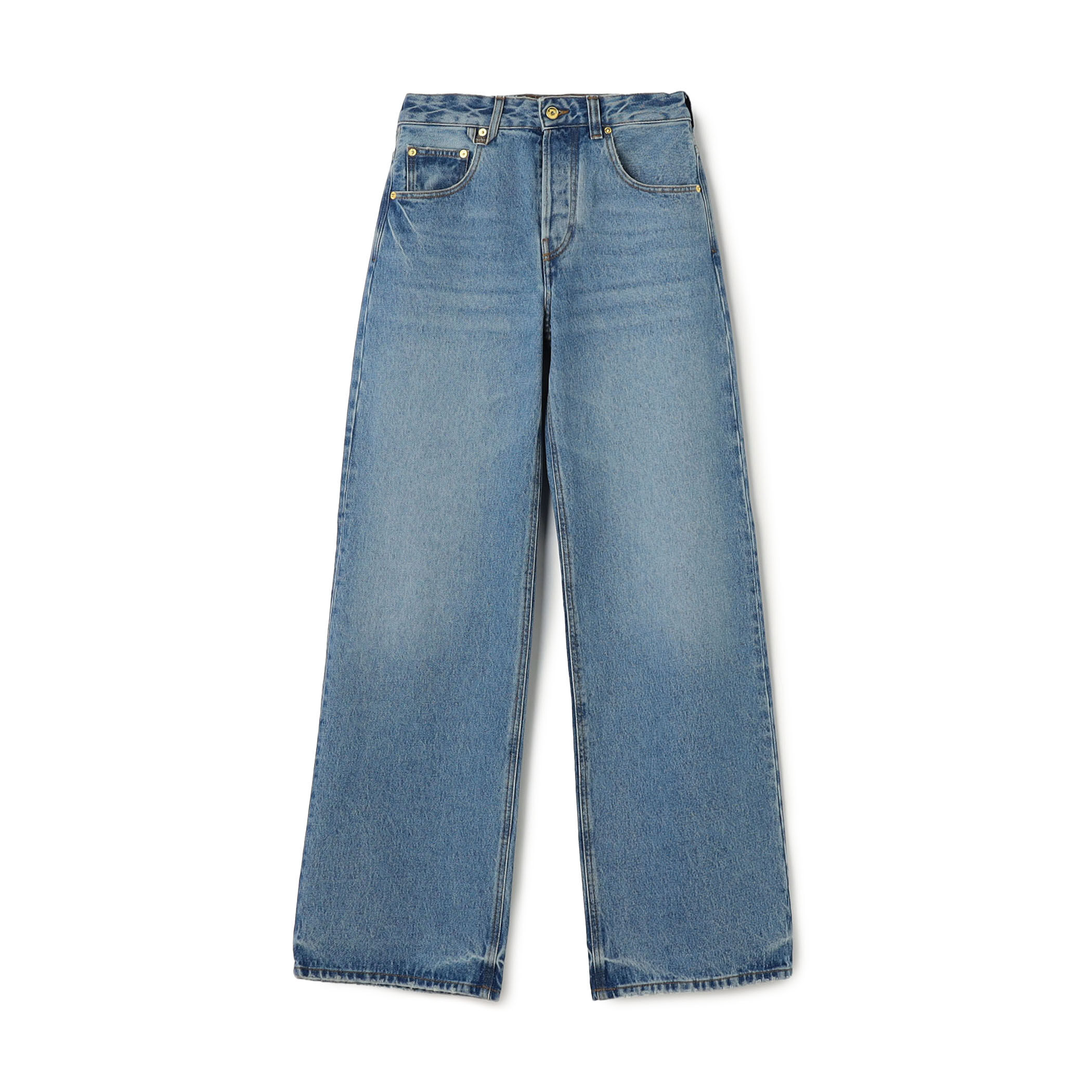 JACQUEMUS Le De Nimes ジーンズ 大人気 数量限定 Jacquemus Le de Nimes Large Jeans Blue/Tabac - SS24 - JP