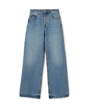 JACQUEMUS LE DE-NIMES LARGE コットン デニムパンツ