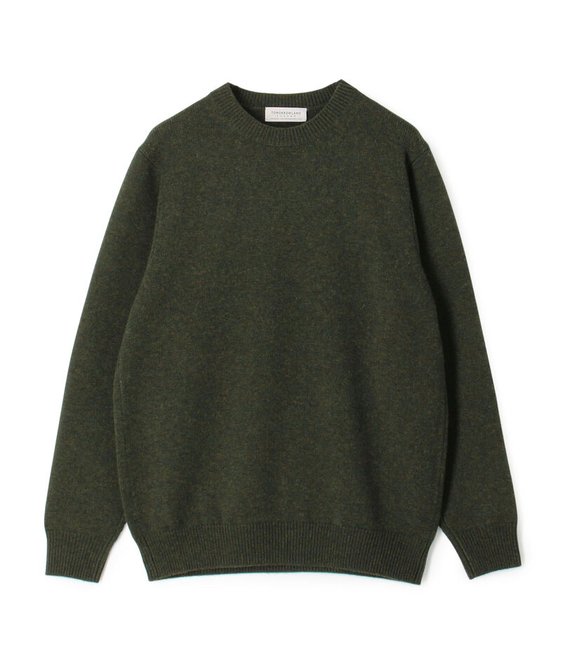 TOMORROWLAND tricot スーパーファインラムウール クルーネックプルオーバー