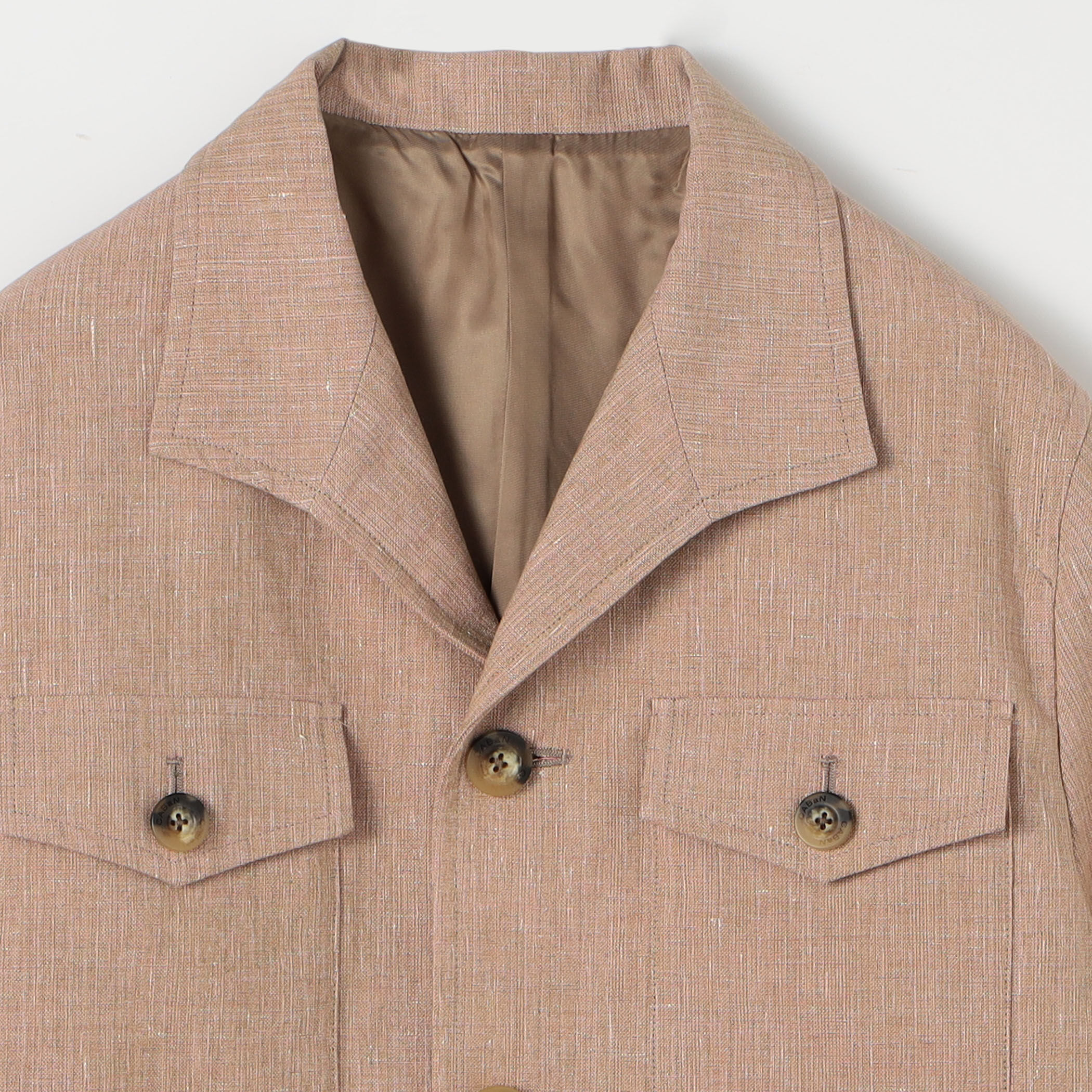 【超美品】定価3.4万◆ラブルール◆コットンリネン カバーオール 黒 Le LABOUREUR（ラブルール）の「LE LABOUREUR × BEAMS F / 別注