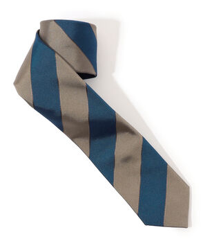 TOMORROWLAND シルク レジメンタルストライプ ナローネクタイ