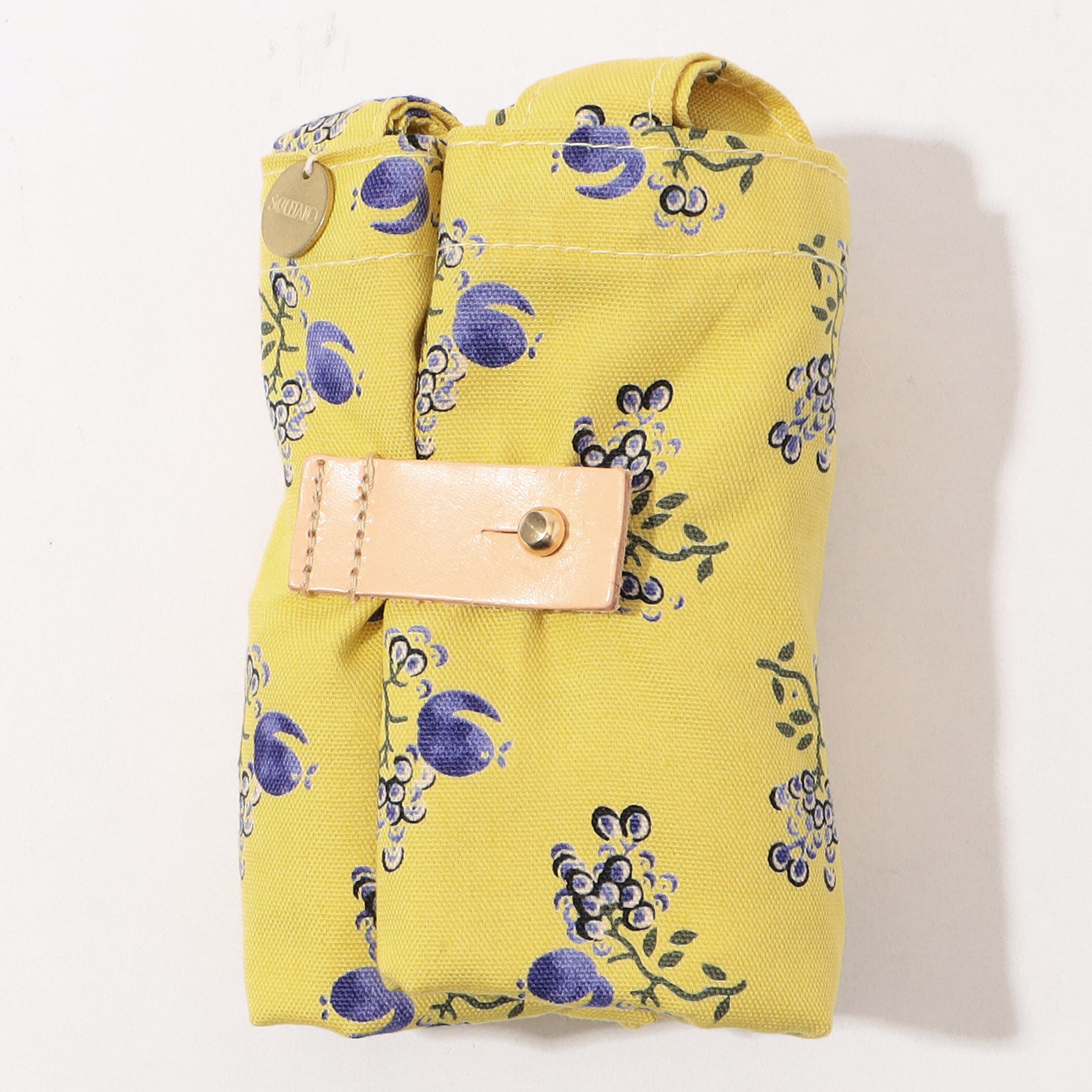 SOULEIAO コットンオックス ポケッタブルトートバッグ