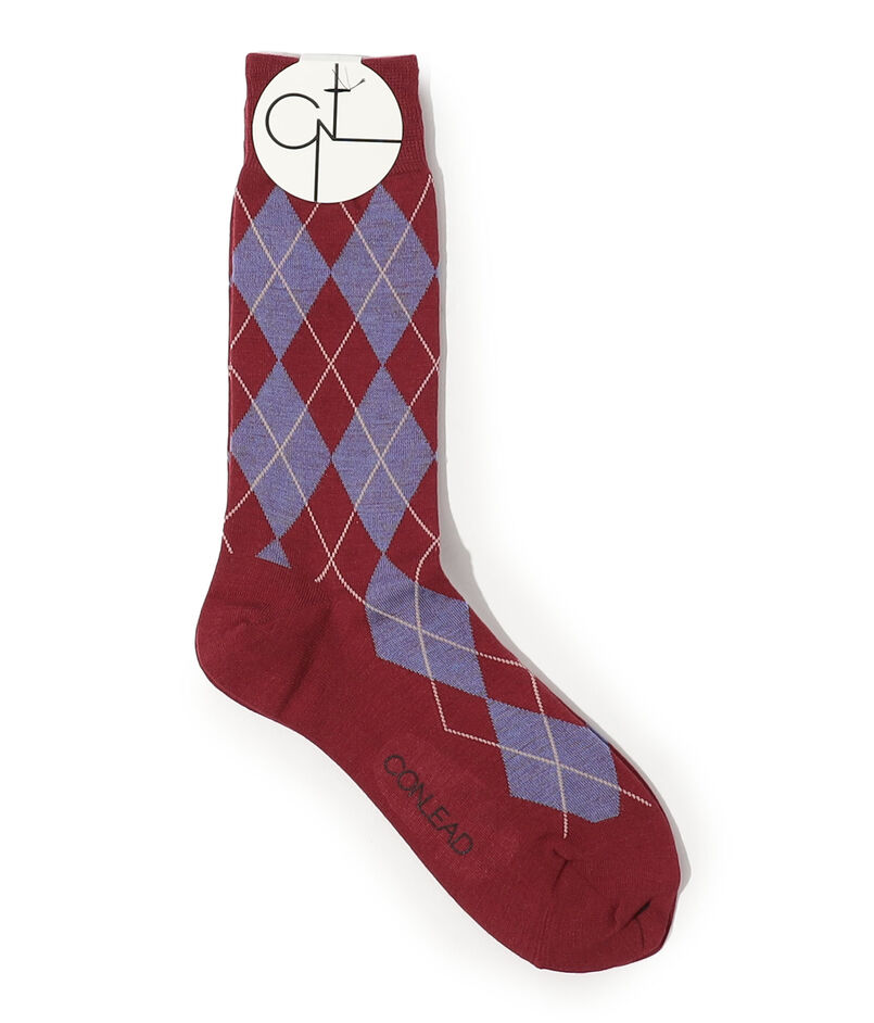 CONLEAD Argyle wool Short