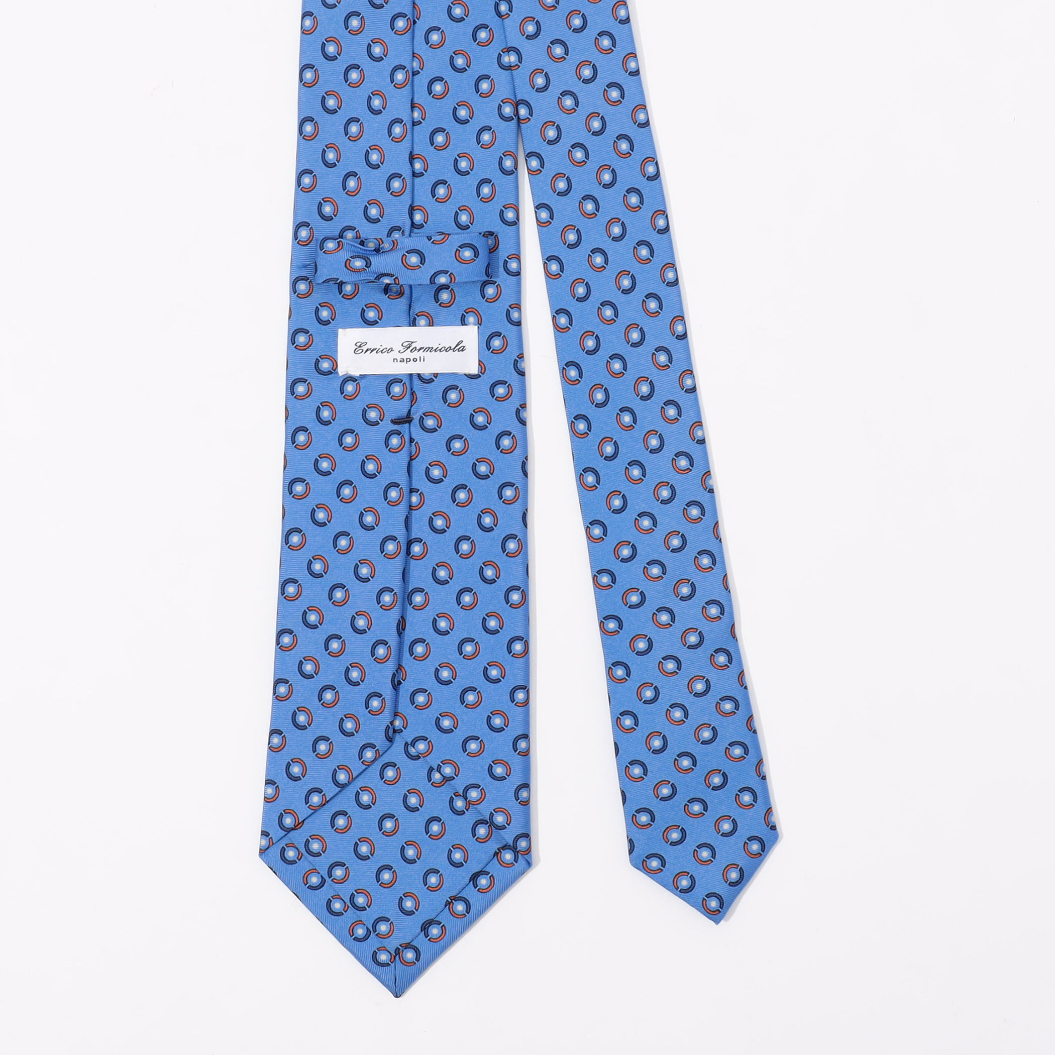 ERRICO FORMICOLA シルクプリント 小紋柄ネクタイ｜トゥモローランド