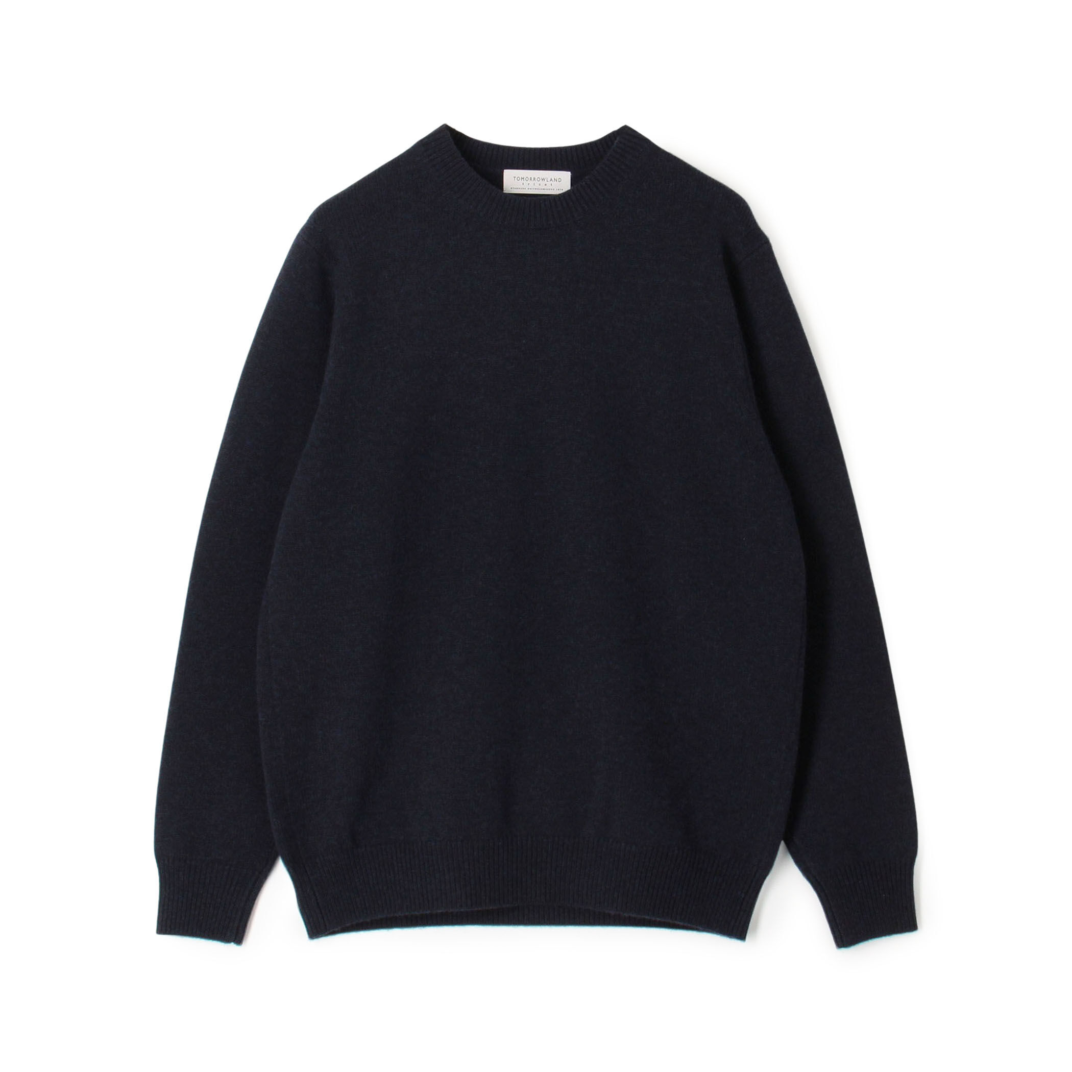 新品 24ss トゥモローランドピルグリム Super 150sウール 紺 48 セール】 TOMORROWLAND tricot スーパーファインラムウール ケーブル