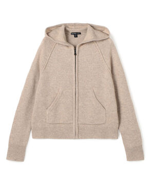 リサイクルカシミヤ ジップアップパーカ WRBC2582