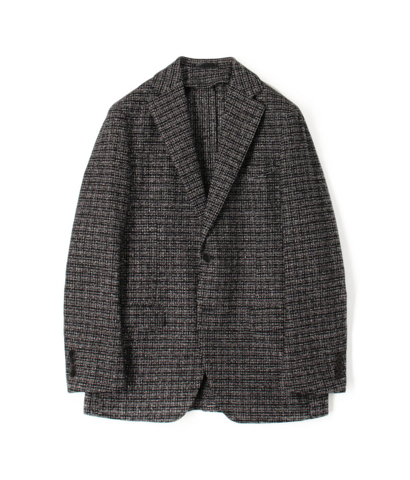 ウールシルクナイロン シングルブレステッド 2Bジャケット BOTTO GIUSEPPE