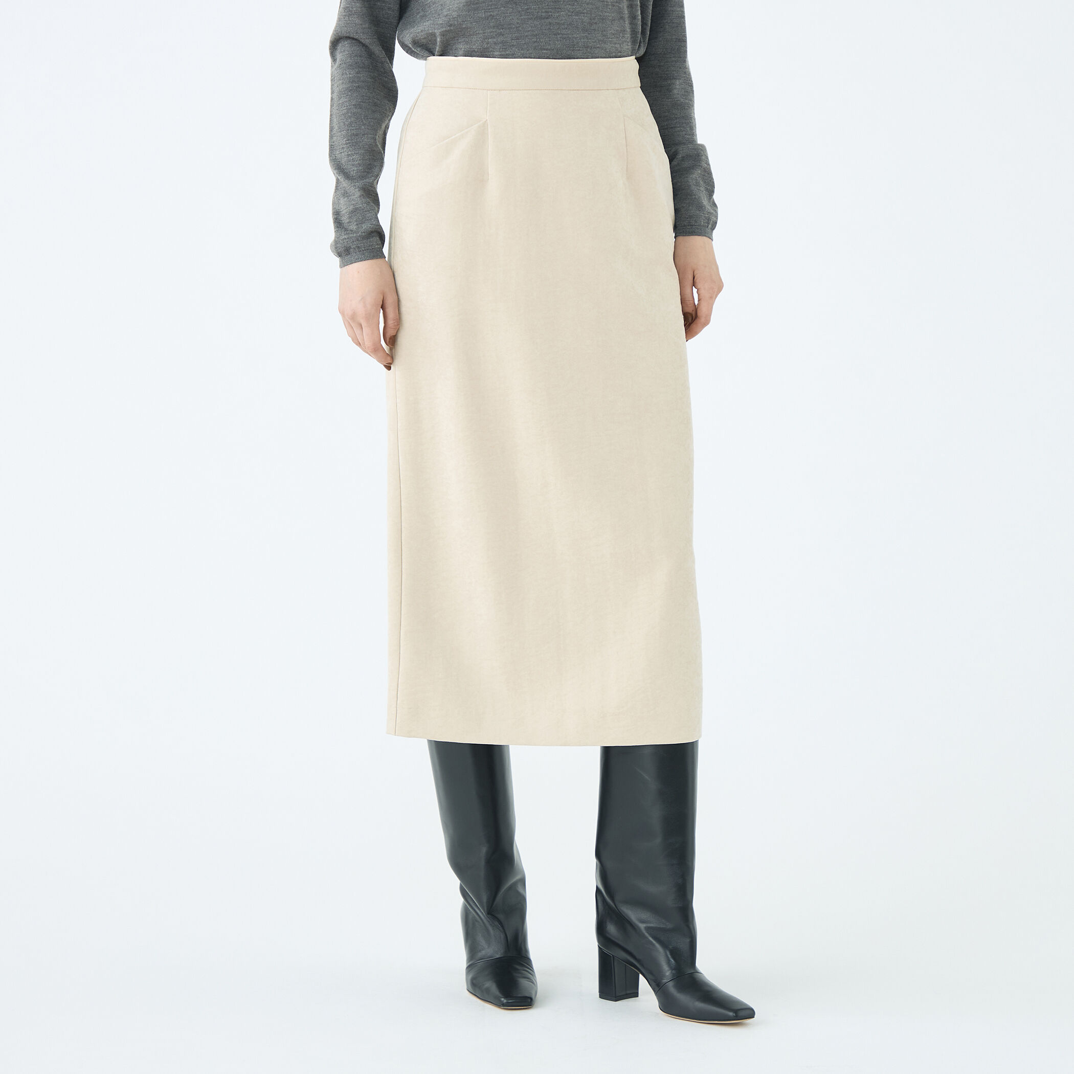 【美品】Ballsey 2025AW ビンテージスエードタイトスカート 32 ビンテージスエード タイトスカート｜トゥモローランド 公式サイト