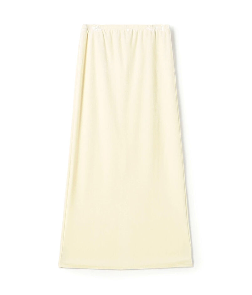 ブライトベロア タイトマキシスカート