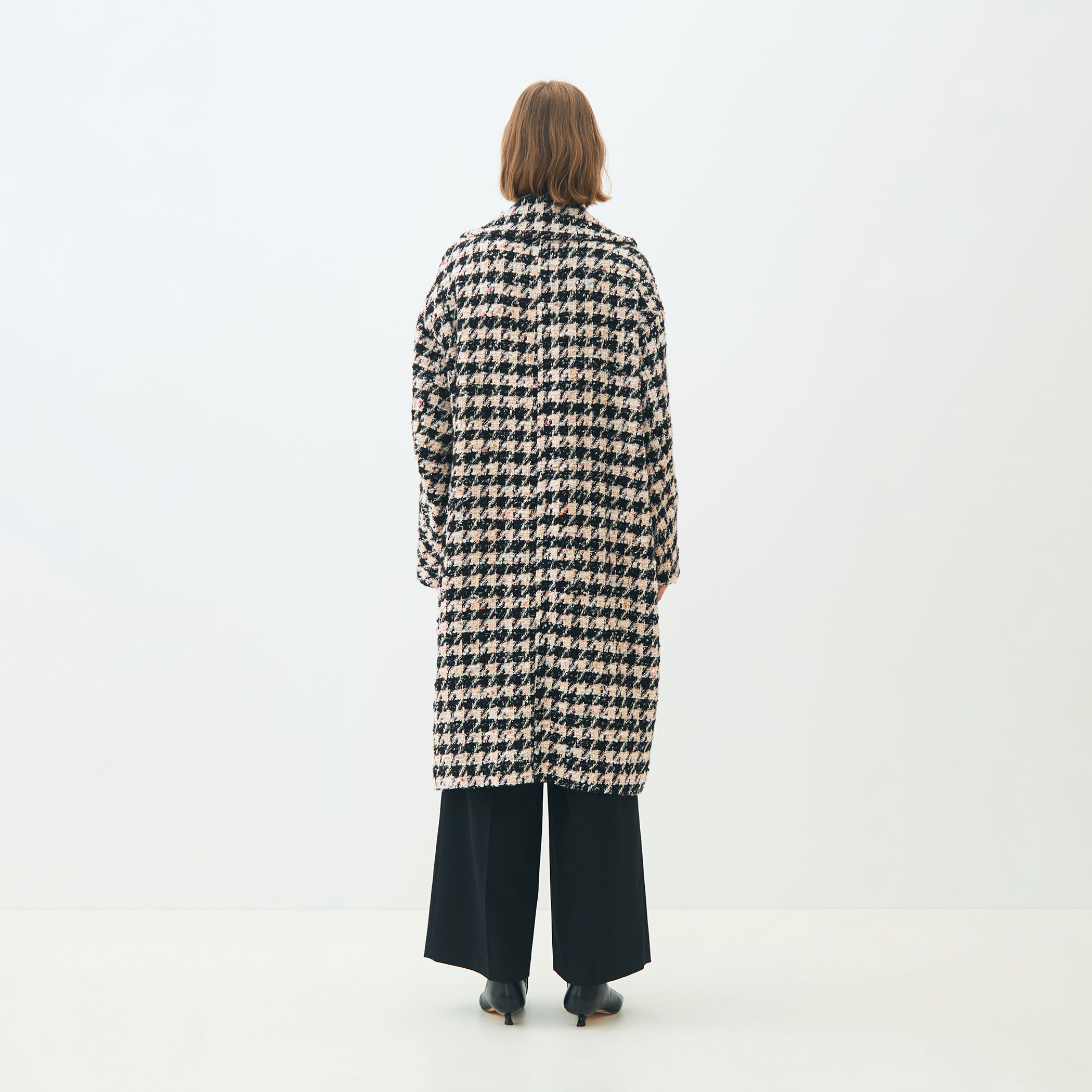 エクラハウンドトゥース グレースコート｜トゥモローランド 公式通販