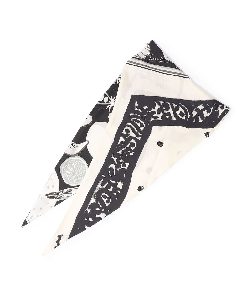 manipuri VEGETABLES シルクスカーフ