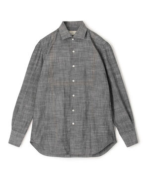 【別注】Maria Santangelo Marcello コットンシャンブレー ワンピースカラーシャツ